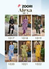 Alexa Vol 4 By Zoori Rayon Printed Kurti With Bottom Wholesale Suppliers In Mumbai